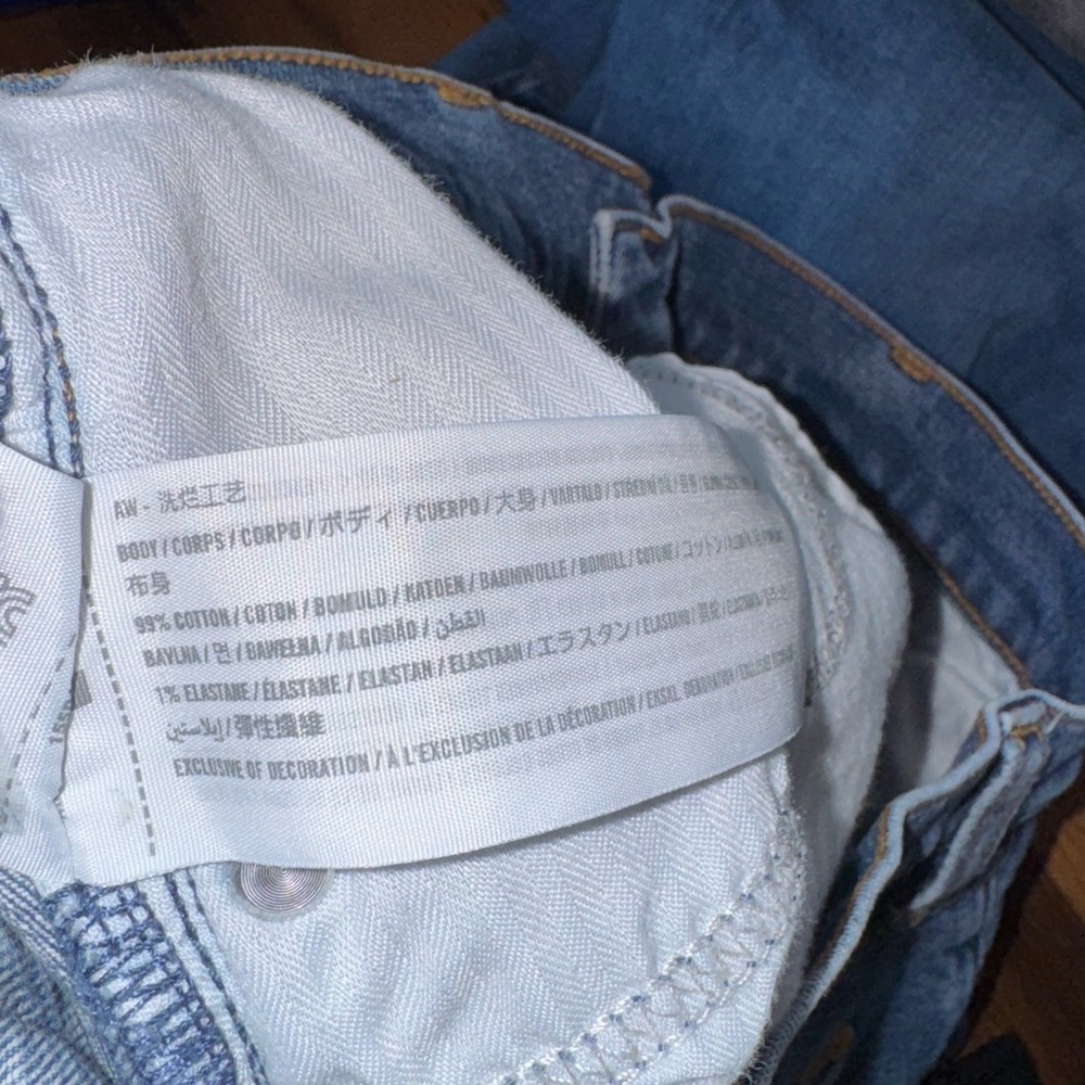Abercrombie & Fitch The Ankle Straight Ultra High Rise Jeans Size 28 - Picture 6 of 6
